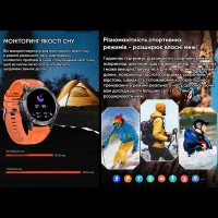 Чоловічий розумний годинник Modfit Expedition Compass Black з вбудованим компасом та вологозахистом IP68