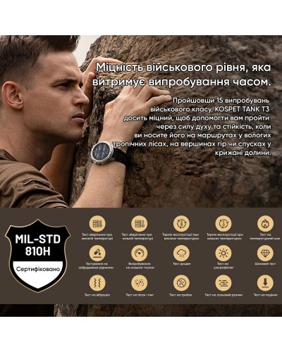 Купить Kospet TANK T3 Black