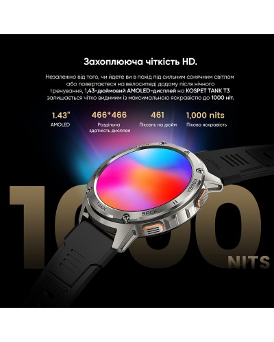 Купить Kospet TANK T3 Black