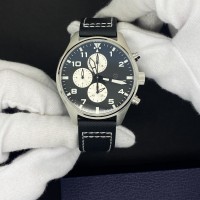Чоловічий годинник Pagani Design PD-1703 Silver-Black з сапфіровим склом та хронографом SEIKO VK67