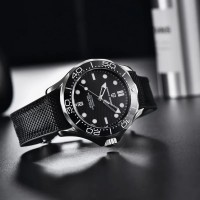 Чоловічий годинник Pagani Design PD-1685 Silver-Black з сапфіровим склом та механізмом SEIKO NH35A