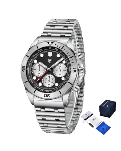 Купити Pagani Design PD-1705-1 Silver-Black Steel Купити Pagani Design PD-1705-1 Silver-Black Steel