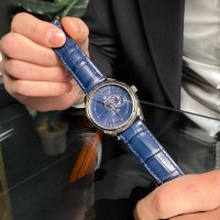 Чоловічий годинник Pagani Design PD-1689 Silver-Blue-Blue з сапфіровим склом та механізмом SEIKO