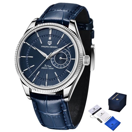 Купить Pagani Design PD-1689 Silver-Blue-Blue Купить Pagani Design PD-1689 Silver-Blue-Blue