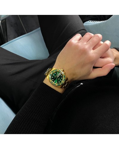 Купити Pagani Design PD-1661 Yellow Gold-Green