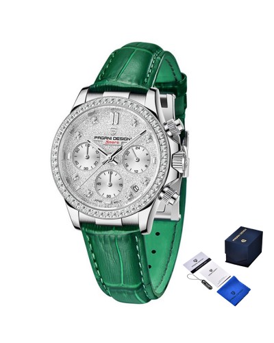 Купити Pagani Design PD-1730 Silver-Green Купити Pagani Design PD-1730 Silver-Green
