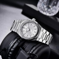 Чоловічий механічний годинник Pagani Design PD-1673 Silver-Silver з сапфіровим склом та автопідзаводом