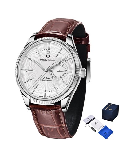 Купить Pagani Design PD-1689 Silver-White-Brown