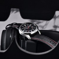 Чоловічий механічний годинник Pagani Design PD-1778 Silver-Red з сапфіровим склом та механізмом Seiko NH35