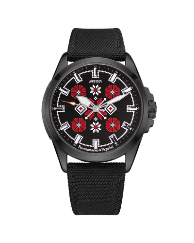 Купить Awarder Embroidery Black-Red Black Battery 10ATM
