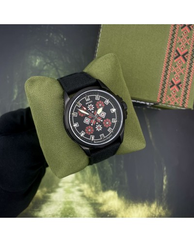 Купить Awarder Embroidery Black-Red Black Battery 10ATM