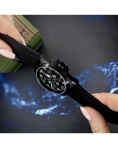 Купить Awarder Embroidery Black-Army Green Black Battery 10ATM