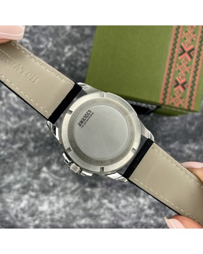 Купить Awarder Embroidery Silver-Green Black Automatic 10ATM