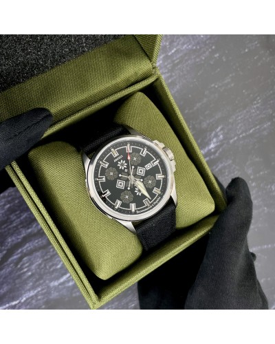 Купить Awarder Embroidery Silver-Army Green Black Automatic 10ATM