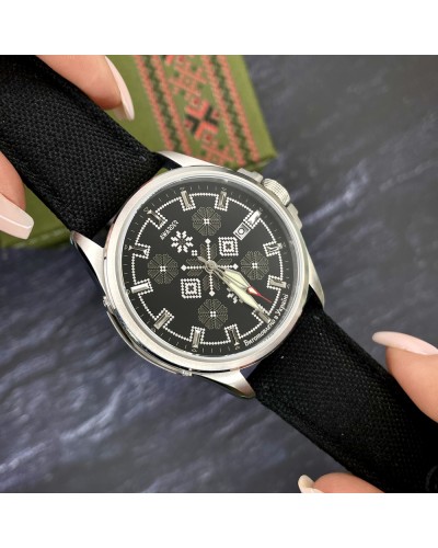 Купить Awarder Embroidery Silver-Army Green Black Automatic 10ATM