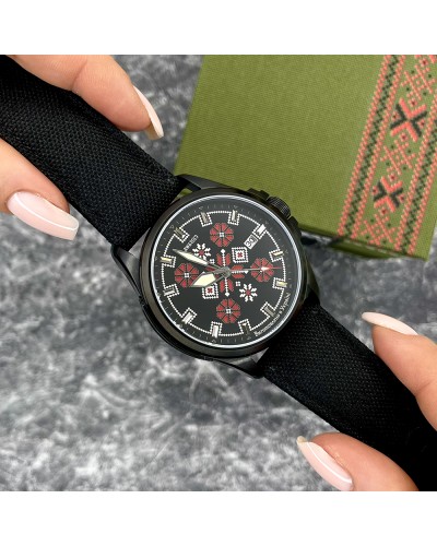 Купить Awarder Embroidery Black-Red Black Automatic 10ATM