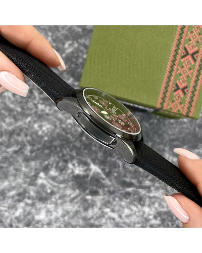 Купить Awarder Embroidery Black-Red Black Automatic 10ATM