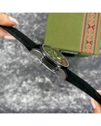 Купить Awarder Embroidery Black-Green Black Automatic 10ATM