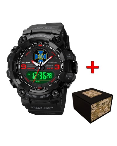Купити Patriot 001RDSBU СБУ Чорні з червоним + Коробка.