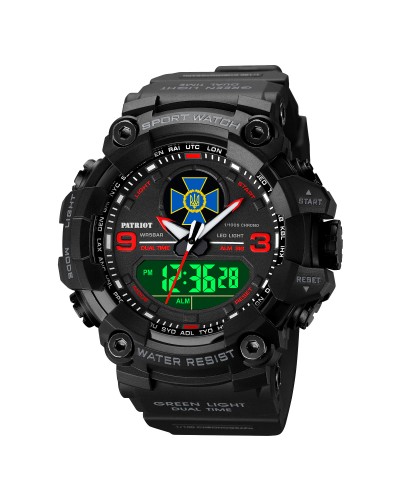 Купити Patriot 001RDSBU СБУ Чорні з червоним + Коробка.