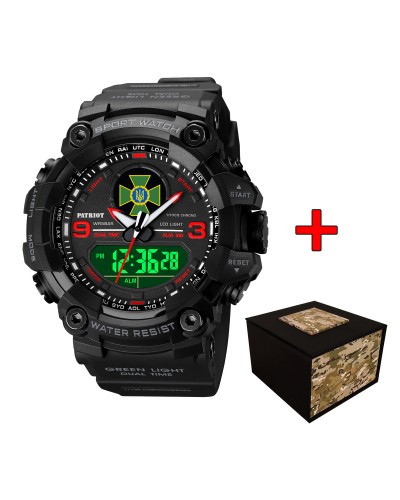 Купити Patriot 001RDDPS ДПС Чорні з червоним + Коробка.
