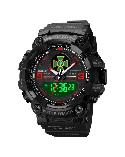 Купити Patriot 001RDDPS ДПС Чорні з червоним + Коробка.