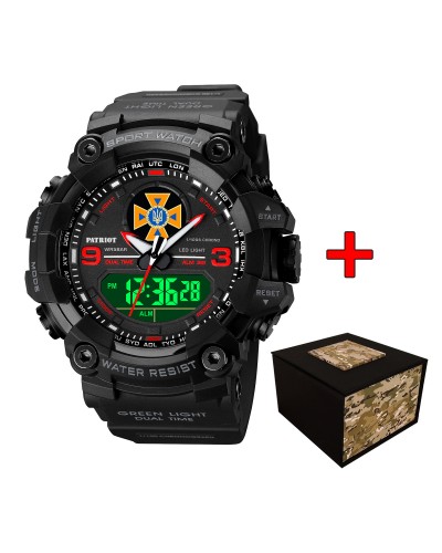 Купить Patriot 001RDDSNS ДСНС Чорні з червоним + Коробка.