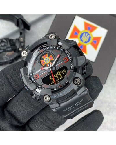 Купить Patriot 001RDDSNS ДСНС Чорні з червоним + Коробка.