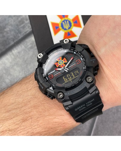 Купить Patriot 001RDDSNS ДСНС Чорні з червоним + Коробка.
