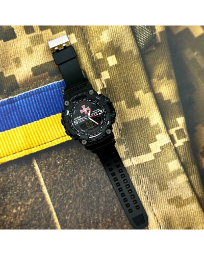 Купить Patriot 001RDZSU ЗСУ Чорні з червоним + Коробка.