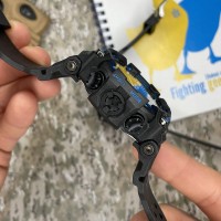 Чоловічий наручний годинник Patriot 001BUDSNS ДСНС з підсвічуванням та захистом 5 ATM