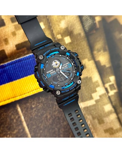 Купити Patriot 001BUSSO ССО Чорні з синім + Коробка