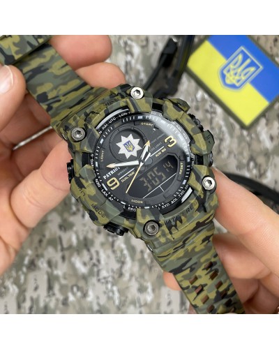 Купить Patriot 001CMGRPO Поліція Зелений камуфляж + Коробка.