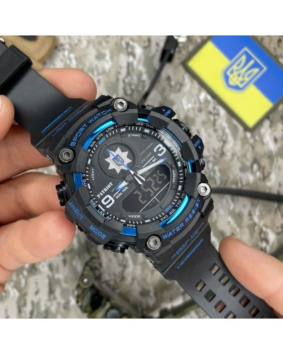 Купить Patriot 001BUPO Поліція Чорні з синім + Коробка