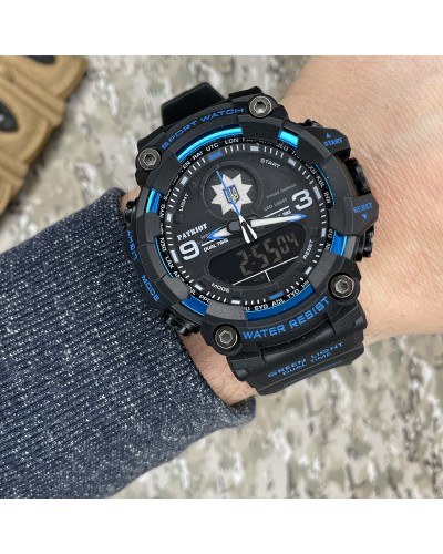 Купить Patriot 001BUPO Поліція Чорні з синім + Коробка