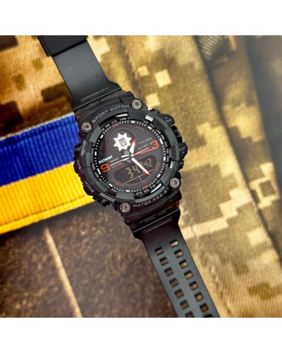 Купить Patriot 001RDPO Поліція Чорні з червоним + Коробка.