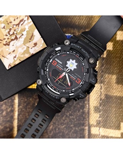 Купить Patriot 001RDPO Поліція Чорні з червоним + Коробка.