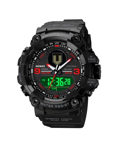 Купити Patriot 001RDTRO ТРО Чорні з червоним + Коробка.
