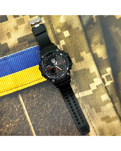 Купити Patriot 001RDUASI Patriot 001RDUASI Тризуб срібло Чорні з червон