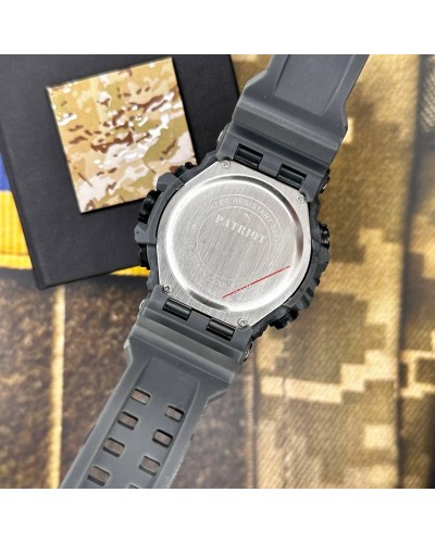 Купить Patriot 002CMGYUASI Тризуб срібло Сірий камуфляж + Коробка.