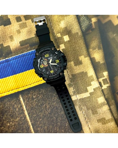 Купити Patriot 002BKUAGD Тризуб золото Чорні + Коробка.