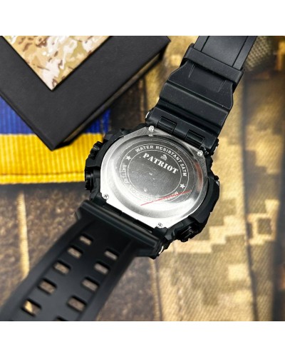 Купити Patriot 002BKUAGD Тризуб золото Чорні + Коробка.