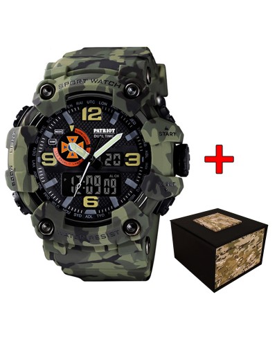 Купити Patriot 002CMGRDSNS ДСНС Зелений камуфляж + Коробка