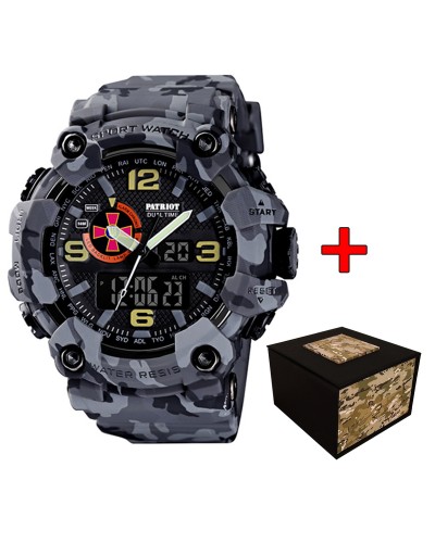 Купить Patriot 002CMGYSU ЗСУ Сірий камуфляж + Коробка.
