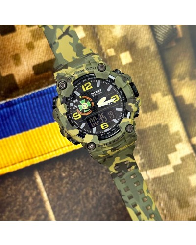 Купити Patriot 002CMGRDPS ДПС Зелений камуфляж + Коробка.