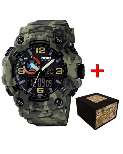 Купити Patriot 002CMGRSBU СБУ Зелений камуфляж + Коробка