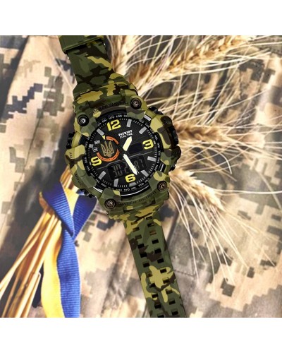 Купить Patriot 002CMGRUAGD Тризуб золото Зелений камуфляж + Коробка.