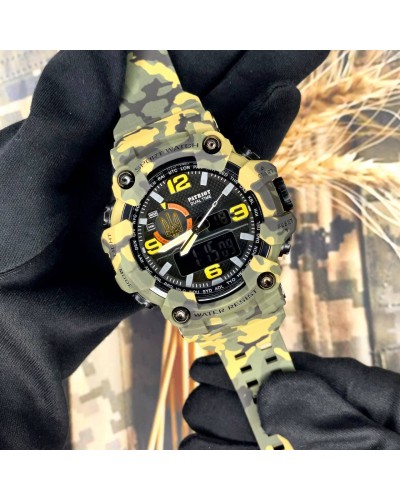 Купить Patriot 002CMGRUAGD Тризуб золото Зелений камуфляж + Коробка.