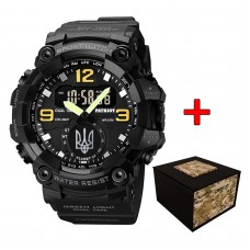 Patriot 003BKUASI Тризуб срібло Чорні + Коробка.