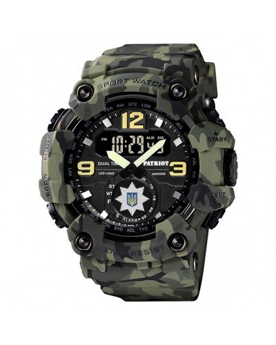 Купити Patriot 004CMGRPO Поліція Зелений камуфляж + Коробка